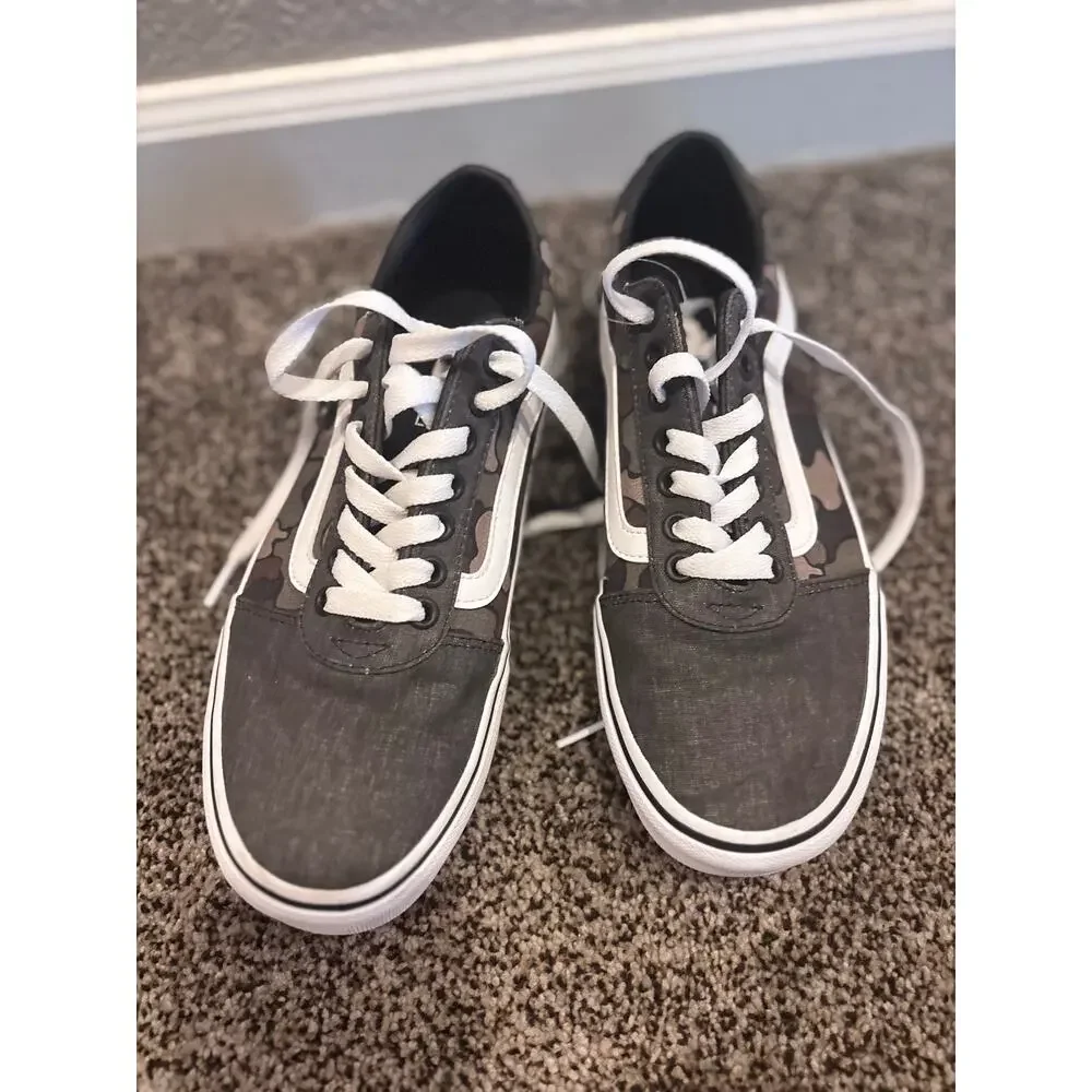 MEN'S VANS WARD SKATE SHOES -CAMOUFLAGE